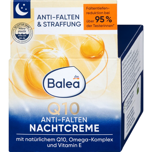 Balea 德國芭樂雅Q10 抗皺晚霜 50ml | 德國直送