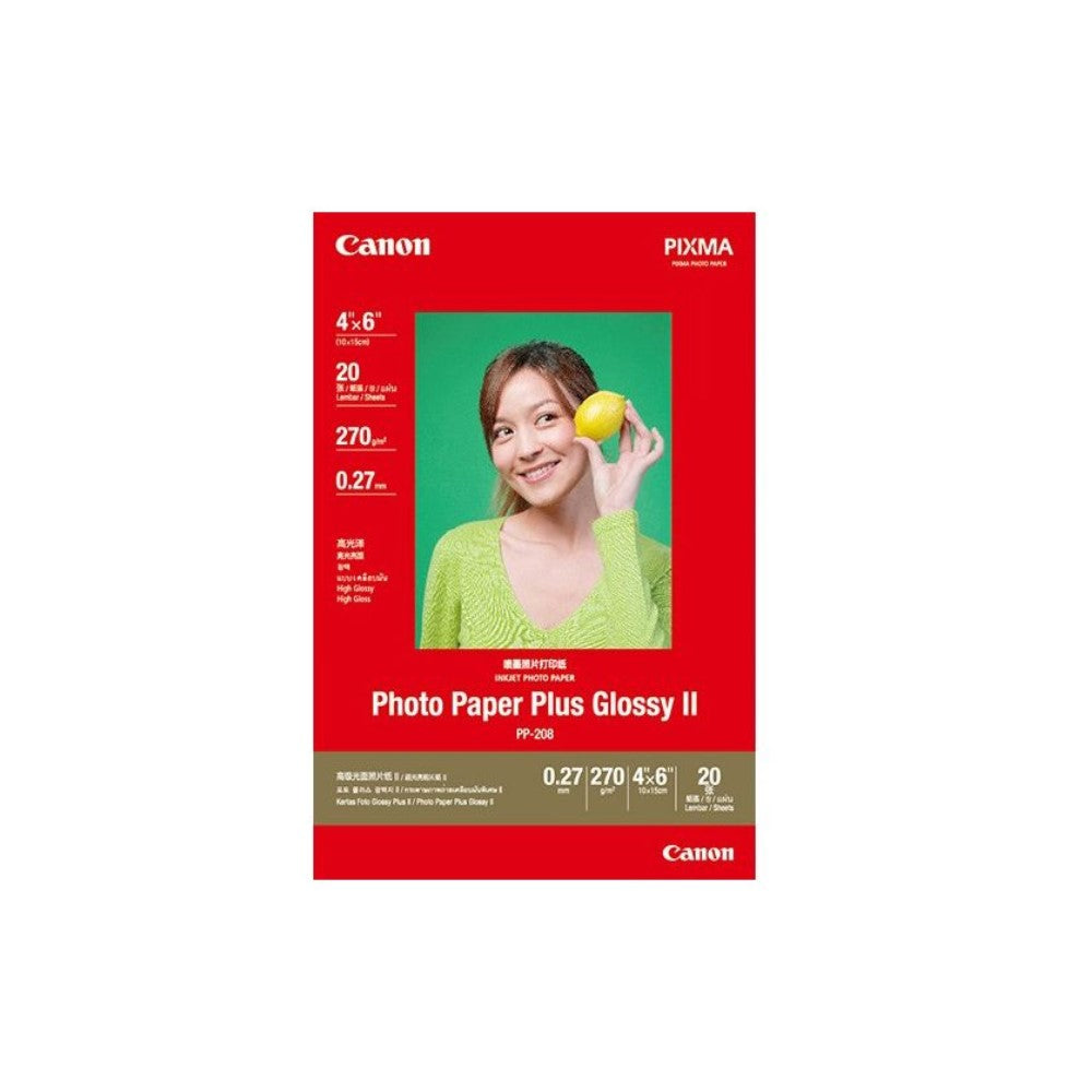 Canon PP-208 高光澤多用途相紙系列 4" x 6" (4R)