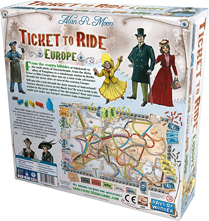 Ticket to Ride - Europe 鐵道任務 - 歐洲 桌遊